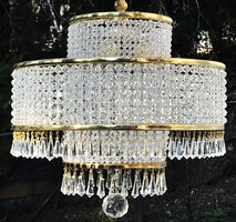 Artdeco stílusú üvegcsillár