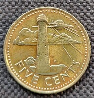 Barbados 5 cent 1973 (VT49)
