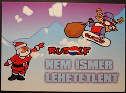 Képeslap, Reklám, Pepsi-Rudolf nem ismer lehetetlent
