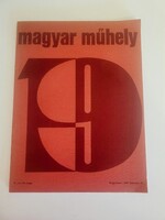 Magyar Műhely 19. _ 1967.03.15. V.évf.19.sz._Művészeti folyóirat