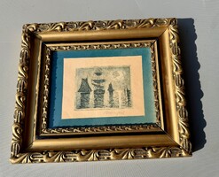 Krón Jenő: Felkelő Nap impressziója! Aukciós!