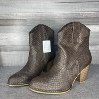 Fabs barna western bokacsizma 36