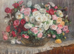 Kalicza Erzsébet: Pompás rózsacsokor