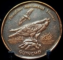 Zöld-foki 5 Escudo, 1994 Madarak - Halászsas (Pandion haliaetus) D09B3