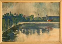 Jánossy Ferenc (1926 - 1983) : Vízpart