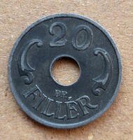 Magyar Királyság 20 fillér 1941 (T86)