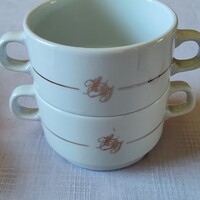 2 db Alföldi 2 füles leveses, vagy teás csésze együtt