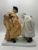 HERENDI SZOBOR "BÚCSÚZKODÓK"