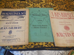 KOTTÁK  1. A hermelines nő - 2,  Noblesse Polka  - A kis király  operett