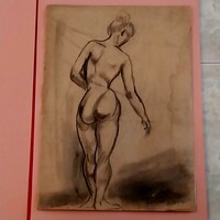 Perlrott Csaba:Álló női akt-2 oldalas