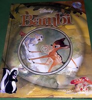 2005. Walt Disney - Bambi - CD-vel képes mese könyv és HANGOSKÖNYV a képek szerint EGMONT