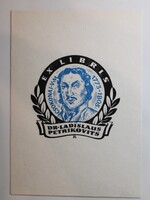 Ex Libris, Dr Ladislaus Petrikovits, Fery Antal portrégrafika, Csokonai Vitéz Mihály