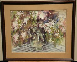 (K) Diósy Antal (1895 – 1977) : Virágcsendélet
