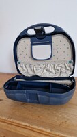 Samsonite kozmetikai táska, beautycase, fodrász, sminkes, utazó kézi kisbörönd keményfedelü