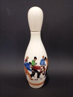 Tiled ceramic decanter