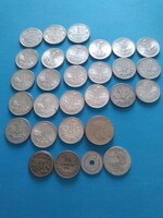 29 db régi pénz+1 ajándék 10 fillér