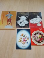 Herendi katalógusok + könyv