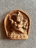 Buddhista Mahakala istenséget ábrázoló tárgy