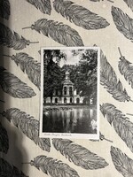 Fürth Bayern (Bajoroszág) Stadtpark képeslap Hitler bélyeggel (1943)