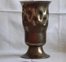 Vintage Copper Vase from the Early 20th Century