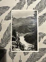 Gyilkos-tó képeslap emlékbélyegzővel, Fotofilm Kolozsvár, fekete-fehér