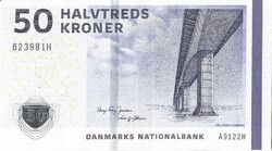 50 kroner korona 2009 Dánia "A9" sorozat Gyönyörű