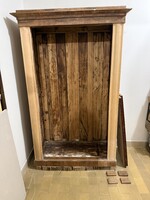 Biedermeier vitrin, szekrény