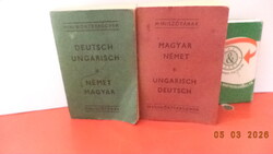 Miniszótárak sorozat  Magyar-Német és Német-Magyar