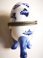 Faberge tojás jellegű kis vintage bonbonier