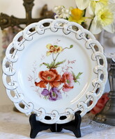 Biedermeier porcelán tányér