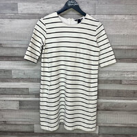 H&M fekete-fehér csíkos tunika XS