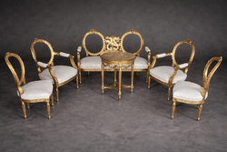 Empire Gilded Sideboard Set