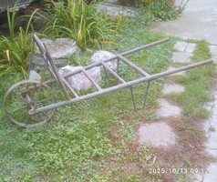 Retró vas taliga/tragacs