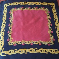 Selyem kendő, kézzel szegett ( nagy)