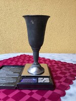 Ezüst serleg 141 gramm 18 cm magas.