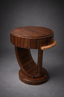 Art deco kis asztal,lerakóasztal,telefonosasztal,kis asztal, éjjeli szekrény