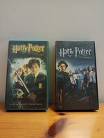 Harry Potter filmsorozat két darabja eredeti magyar nyelvű VHS