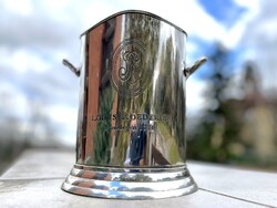 CHAMPAGNE CLUB - Ezüstözött Louis Roederer „BEATRICE” vintage pezsgő jégveder – James Deakin & Sons