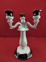 Zsolnay Pompadour I. Three-Branch Candle Holder