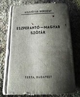 Gyűjtőknek 1986 kiadás Eszperantó szótár