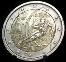 Olaszország 2 euró, 2006 XX. Téli Olimpiai Játékok, Torino 2006 E01F4V