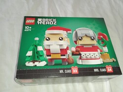 LEGO®  LEGO BrickHeadz - 40274 - Mr. & Mrs. Claus (Télapó és Télanyó) készlet