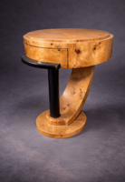 Art deco topolya kis asztal,lerakóasztal,telefonosasztal,kis asztal, éjjeli szekrény