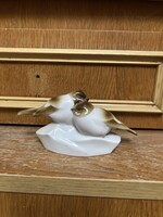 Zsolnay porcelán cinke pár