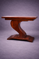 Art deco konzol S alakú