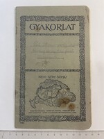 -AX159- Régi Irredenta Gyakorlat Füzet