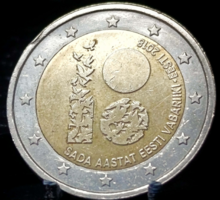 Észtország 2 euró, 2018 100 éves Észtország E01G5V