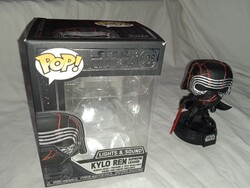 Világít+hangot ad!!!Funko POP! Star Wars - Kylo Ren (Electronic) #308  figura.  gyűjtői készlet