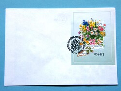 FDC (M) - 1994. Földrészek virágai V. blokk - Európa - (Kat.: 1.200.-)