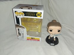 Funko Pop! Star Wars #307 Rey figura.  gyűjtői készlet